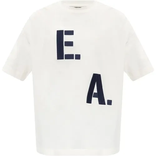 T-shirt with logo , male, Sizes: M, S - Emporio Armani - Modalova