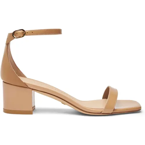 Moderne Sandale mit eckiger Spitze , Damen, Größe: 38 EU - Stuart Weitzman - Modalova