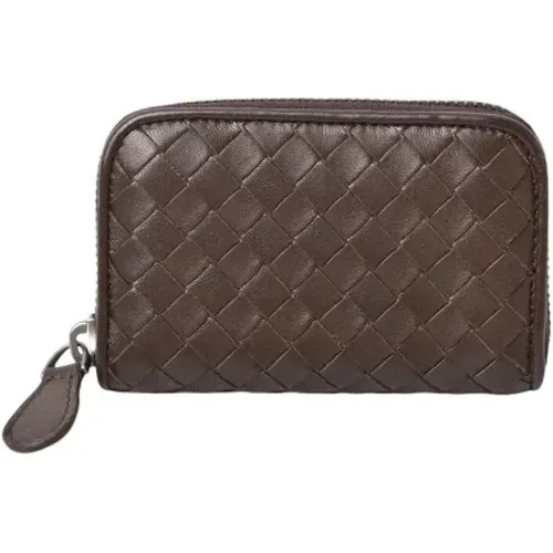 Pre-owned Wallets, female, , Size: ONE SIZE Pre-owned Leather wallets - Bottega Veneta Vintage - Modalova