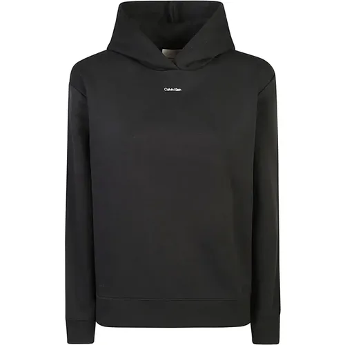 Schwarze Pullover für Männer und Frauen , Damen, Größe: S - Calvin Klein - Modalova