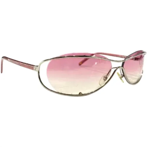 Pre-owned Accessories, female, , Size: ONE SIZE Pre-owned Metal sunglasses - Chanel Vintage - Modalova