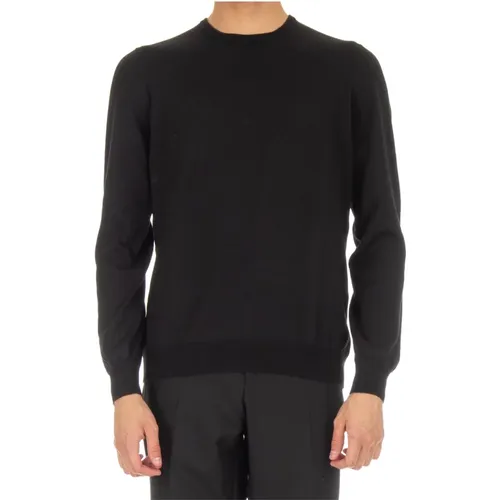 Crew Neck Sweater Italian Made , male, Sizes: M, L - Gran Sasso - Modalova