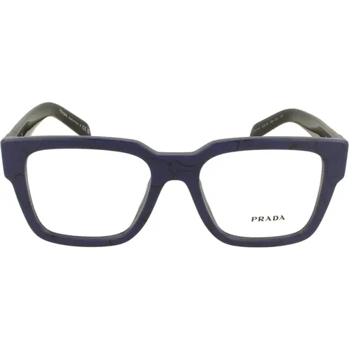 Upgrade Your Eyewear with these 08Zv Square Men`s Gles , male, Sizes: 52 MM - Prada - Modalova