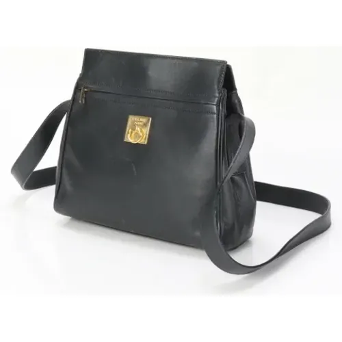 Pre-owned Cross Body Bags, female, , Size: ONE SIZE Pre-owned Leather celine-bags - Celine Vintage - Modalova