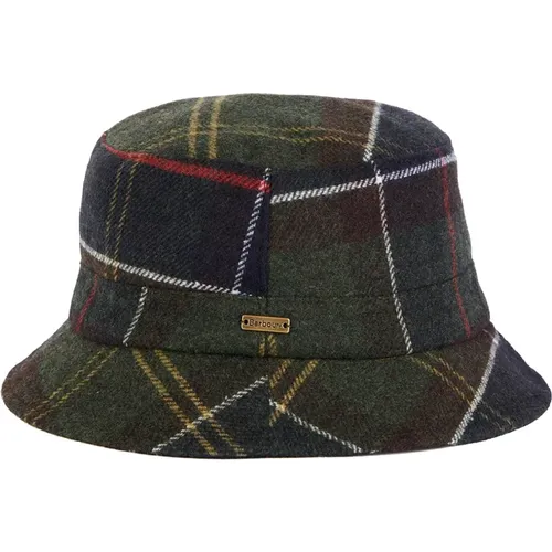 Hats, male, , Size: S Heidi Tartan Sporty Hat - Barbour - Modalova