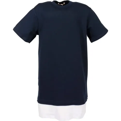 Navy Blue Sweatshirt Kleid Marni - Marni - Modalova