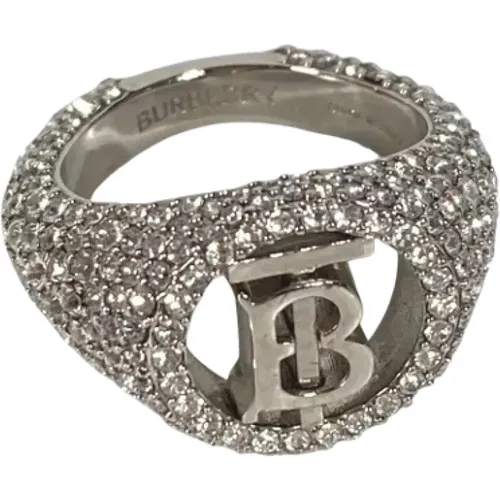 Pre-owned Jewellery, female, , Size: ONE SIZE Pre-owned Metal rings - Burberry Vintage - Modalova