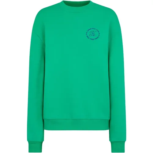 Sweatshirt Paricollo Unifit Grün , unisex, Größe: L - F**k - Modalova