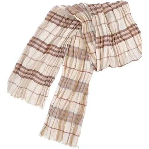 Pre-owned Scarves, female, , Size: ONE SIZE Pre-Owned Scarf - Burberry Vintage - Modalova