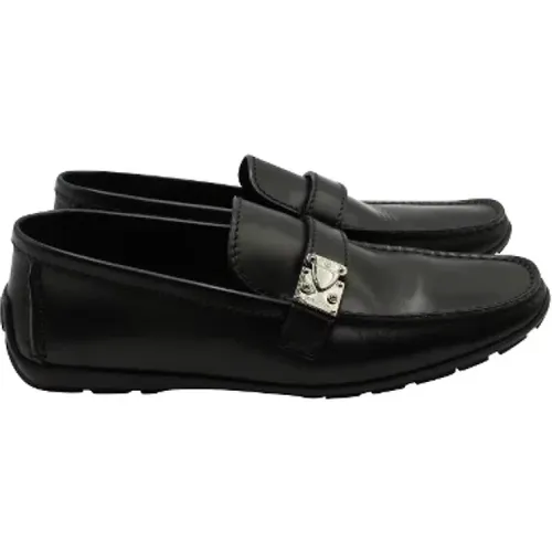 Pre-owned Flats, male, , Size: 5 US Pre-owned Leather flats - Louis Vuitton Vintage - Modalova