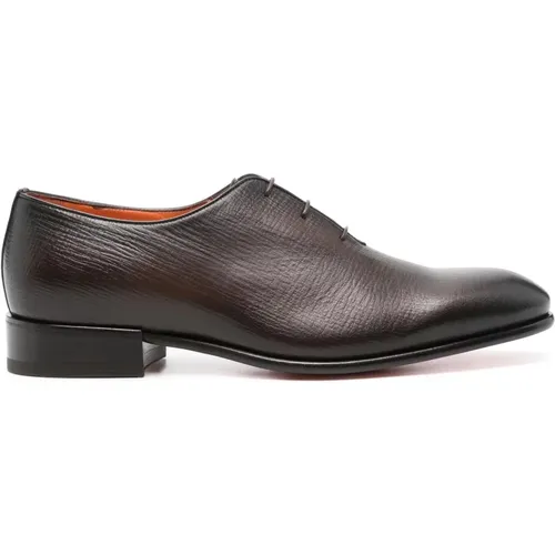 Business Schuhe , Herren, Größe: 42 1/2 EU - Santoni - Modalova