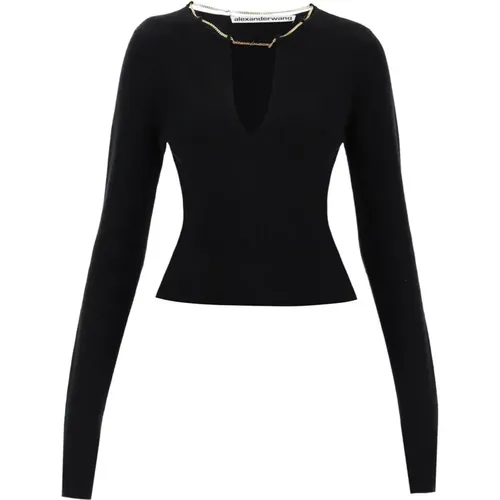 V-neck Knitwear Alexander Wang - alexander wang - Modalova