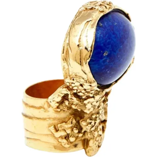 Pre-owned Metal rings , female, Sizes: ONE SIZE - Yves Saint Laurent Vintage - Modalova