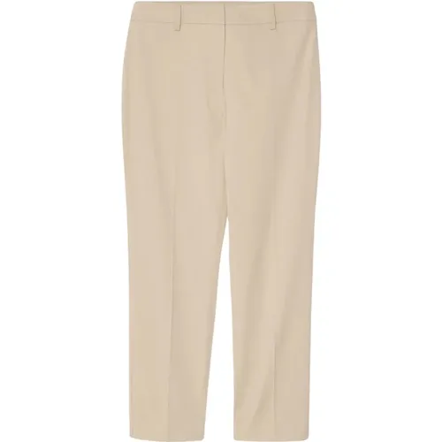 Cropped Trousers, female, , Size: L Slim Fit Cropped Trousers - Weekend Max Mara - Modalova