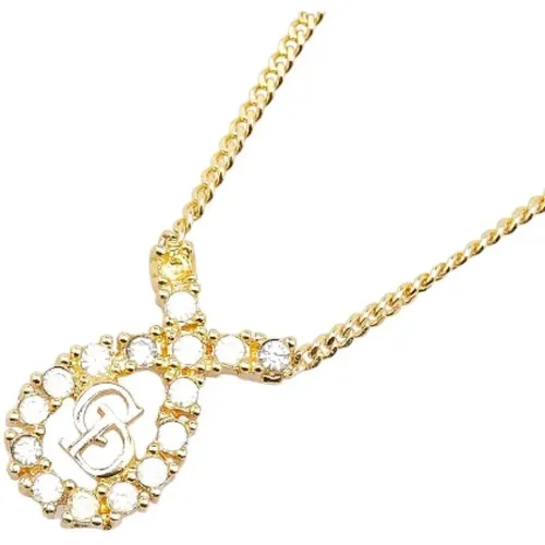 Pre-owned Jewellery, female, , Size: ONE SIZE Pre-owned Metal necklaces - Dior Vintage - Modalova