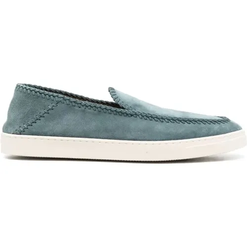 Elegant Closed Flats Trainers Sneaker , male, Sizes: 12 UK, 11 UK - Giorgio Armani - Modalova