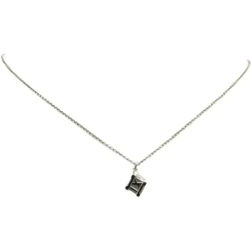 Pre-owned Jewellery, female, , Size: ONE SIZE Pre-owned Silver necklaces - Tiffany & Co. Pre-owned - Modalova