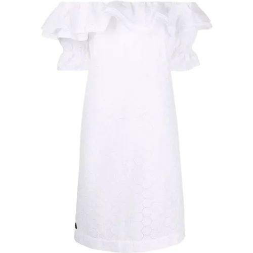 Sangallo Short Dress , female, Sizes: S, M - Philipp Plein - Modalova
