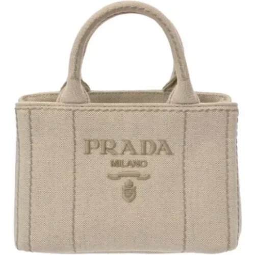 Pre-owned Canvas prada-bags , female, Sizes: ONE SIZE - Prada Vintage - Modalova