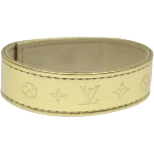 Pre-owned Jewellery, female, , Size: ONE SIZE Pre-owned Leather bracelets - Louis Vuitton Vintage - Modalova