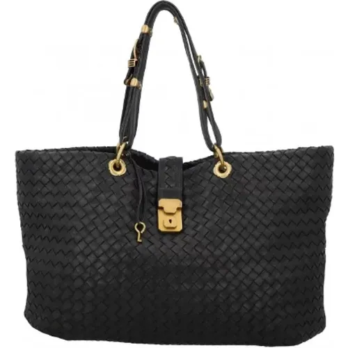 Pre-owned Leather shoppers , female, Sizes: ONE SIZE - Bottega Veneta Vintage - Modalova