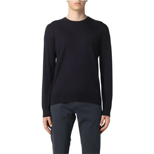 Round-neck Knitwear , male, Sizes: XL - Ermenegildo Zegna - Modalova