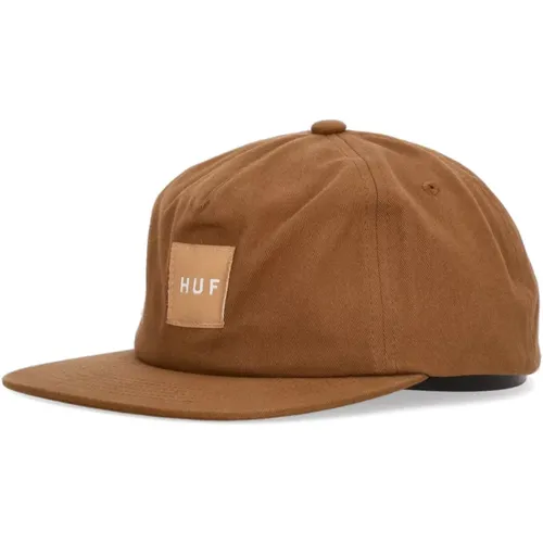 Caps, male, , Size: ONE SIZE Snapback Cap Caramel Cotton - HUF - Modalova