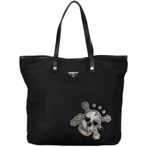 Pre-owned Tote Bags, female, , Size: ONE SIZE Pre-owned Nylon prada-bags - Prada Vintage - Modalova