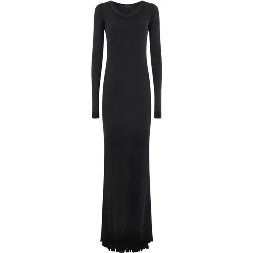 Cotton Lingerie Maxi Dress , female, Sizes: S - Balenciaga - Modalova