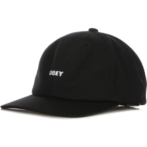 Caps, unisex, , Size: ONE SIZE Flat Visor Cap Embroidered - Obey - Modalova