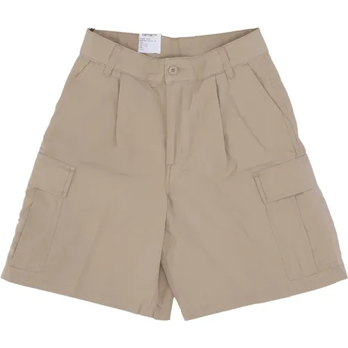 Casual Shorts, male, , Size: W36 Cargo Shorts Sable Rinsed - Carhartt WIP - Modalova