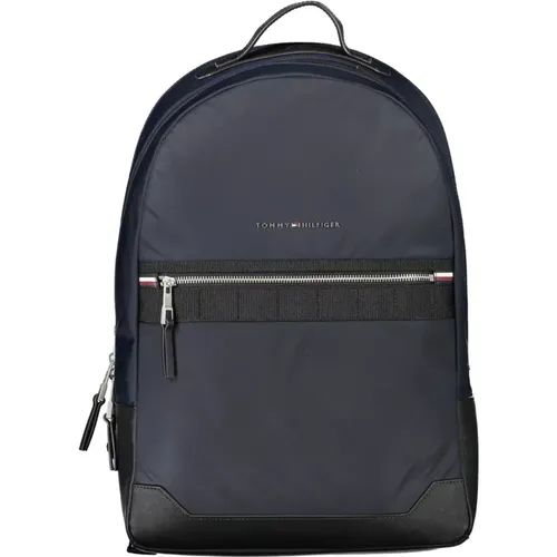 Backpacks, male, , Size: ONE SIZE Men's Backpack with Laptop Compartment - Tommy Hilfiger - Modalova