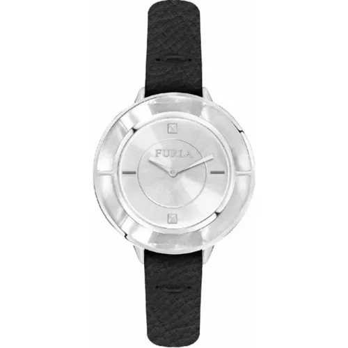 Elegante Damen Quarz Edelstahl Uhr - Furla - Modalova