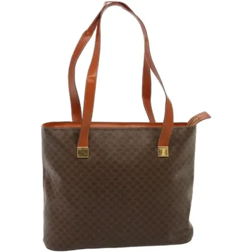 Pre-owned Tote Bags, female, , Size: ONE SIZE Pre-owned Canvas celine-bags - Celine Vintage - Modalova