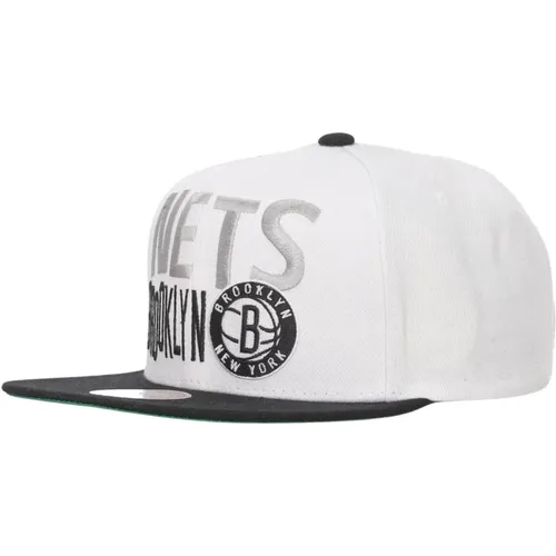 Caps, male, , Size: ONE SIZE NBA Brooklyn Nets Snapback Cap - Mitchell & Ness - Modalova