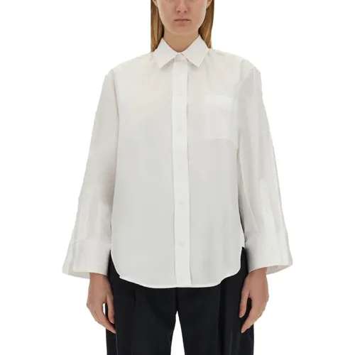 Baumwoll Oversize Hemd , Damen, Größe: XS - Victoria Beckham - Modalova