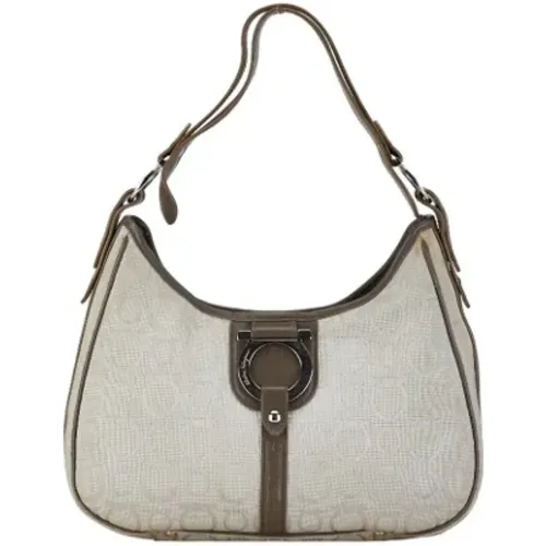 Pre-owned Canvas handbags , female, Sizes: ONE SIZE - Salvatore Ferragamo Pre-owned - Modalova