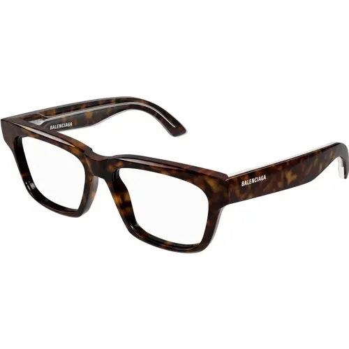 Stilvolle Brille Bb0343O Farbe 002 , unisex, Größe: 53 MM - Balenciaga - Modalova