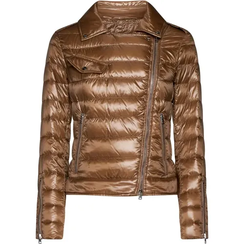 Quilted Lightweight Coat , female, Sizes: S, M - Herno - Modalova