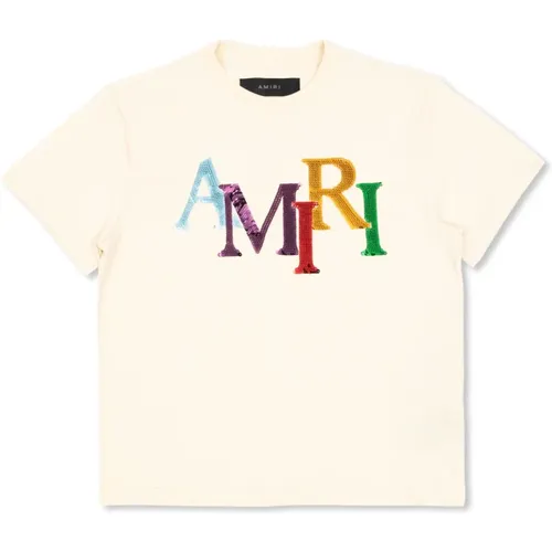 T-Shirt mit Logo Amiri - Amiri - Modalova