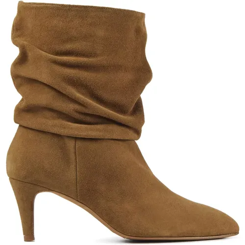 Mid Suede Ankle Boots , female, Sizes: 7 UK, 4 UK, 8 UK, 3 UK, 5 UK - Toral - Modalova