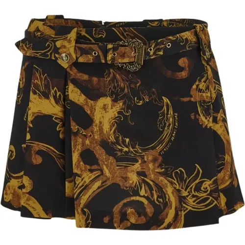 Baroque Skirt , female, Sizes: XS, S - Versace Jeans Couture - Modalova