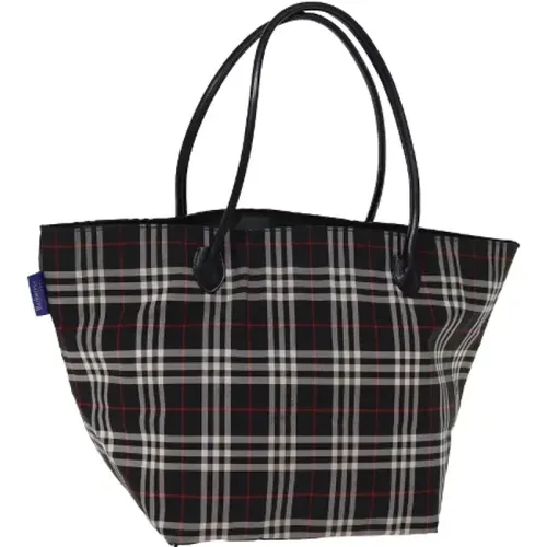 Pre-owned Tote Bags, female, , Size: ONE SIZE Pre-owned Nylon handbags - Burberry Vintage - Modalova