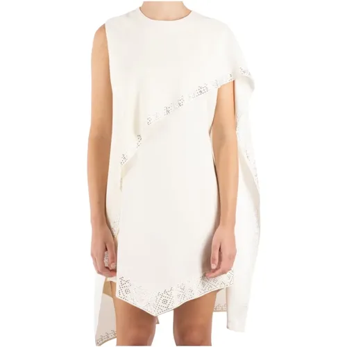 Cremefarbenes Kurzes Kleid - Paco Rabanne - Modalova