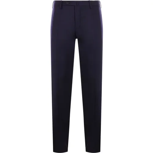 Wool Trousers Straight Leg , male, Sizes: 2XL, L, XL, M - Incotex - Modalova