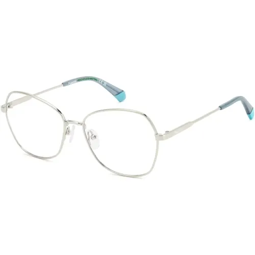 Stylish Eyewear Frames in Palladium Color , unisex, Sizes: 56 MM - Polaroid - Modalova