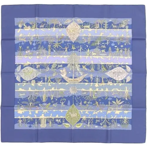 Pre-owned Silk scarves , female, Sizes: ONE SIZE - Hermès Vintage - Modalova