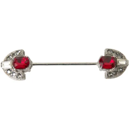 Kristall Silber Pin Brosche - Dolce & Gabbana - Modalova