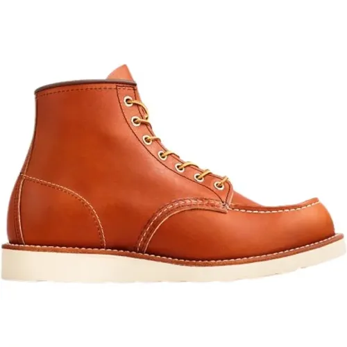 Classic Moc Leather Boot , male, Sizes: 10 1/2 UK, 8 UK, 10 UK - Red Wing Shoes - Modalova