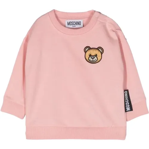 Langarm Crewneck Sweatshirt - Moschino - Modalova